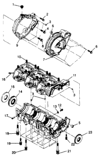 Crankcase Assembly Slt 780 & Intl. Slt 780 I964588