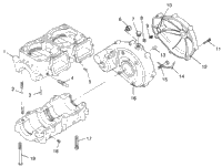 Crankcase Sl 700 B964066 & Intl. Sl 700
