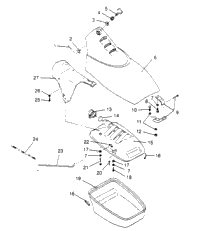 Front Storage Compartment Sl 650 Std