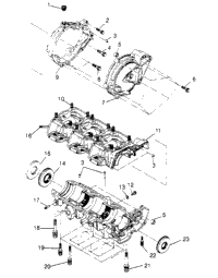 Crankcase Sl 650 Std