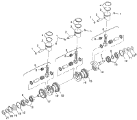 Crankshaft & Piston Sltx & Intl. Sltx I974590