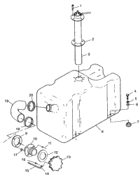 Fuel Tank Sltx & Intl. Sltx I964590