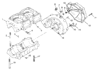 Crankcase Sl 700 B974071, Intl. Sl 700 I974071, Sl 700 Deluxe & I