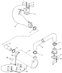 Exhaust System Slt 780 & Intl. Slt 780 I964588