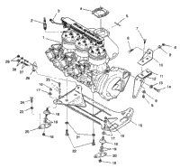 Engine Mounting Sl 750