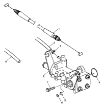 Oil Pump Sl 900 B974091 & Sl 1050