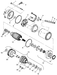 Starting Motor Slt 700 & Intl. Slt 700 I964166