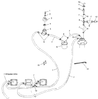 Fuel System Sltx & Intl. Sltx I974590