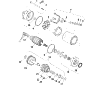 Starting Motor W014697d