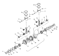 Crankshaft & Piston I984673