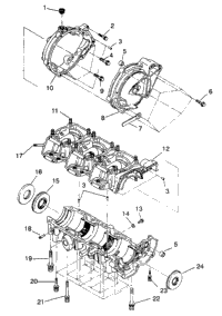 Crankcase Assembly Slt 750