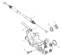 Oil Pump Sl 700 B974071, Intl. Sl 700 I974071, Sl 700 Deluxe & In