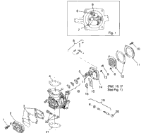 Carburetor B974071 & Intl. I974071 (4940874087C008)