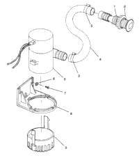 Bilge Pump Slx 780 & Intl. Slx 780 I964287