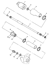 Drive System Sl 900 B974091 & Sl 1050