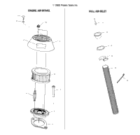 Engine Air Intake/Hull Air Inlet