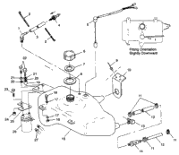 Oil Tank Sl 900 B974091 & Sl 1050