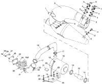 Exhaust System Sl 900 & Intl. Sl 900 I964291