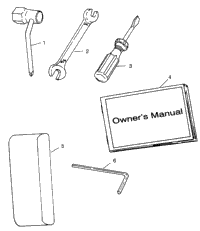 Tool Kit Sl 700 B974071, Intl. Sl 700 I974071, Sl 700 Deluxe & In
