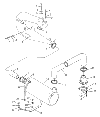 Exhaust System Hurricane B974473 & Intl. Hurricane