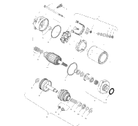 Starting Motor W025098d//W025098i