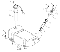 Fuel Tank Sl 780 & Intl. Sl 780 I964087
