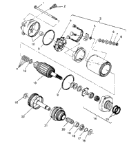 Starting Motor Assembly Slx 780