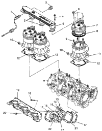 Cylinder & Manifold Sl 780 & Intl. Sl 780 I964087