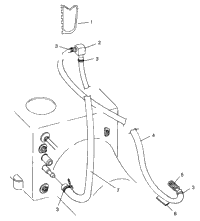 Water Siphon Sl 700 B964066 & Intl. Sl 700