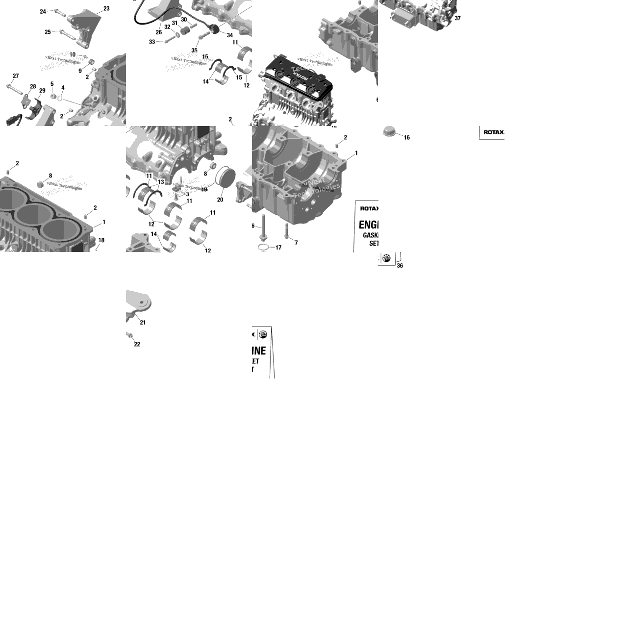 Rotax - Crankcase