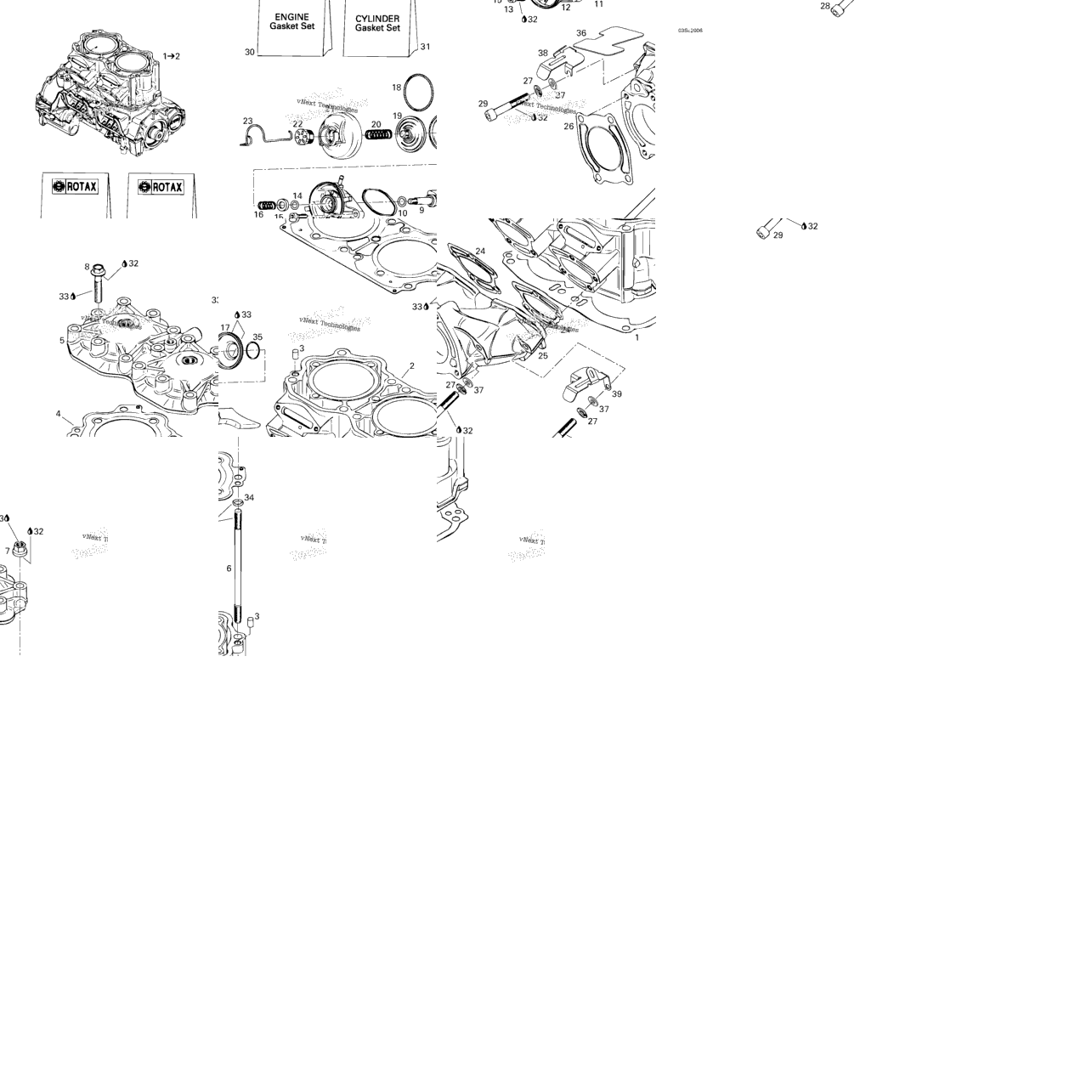 Cylinder, Exhaust Manifold