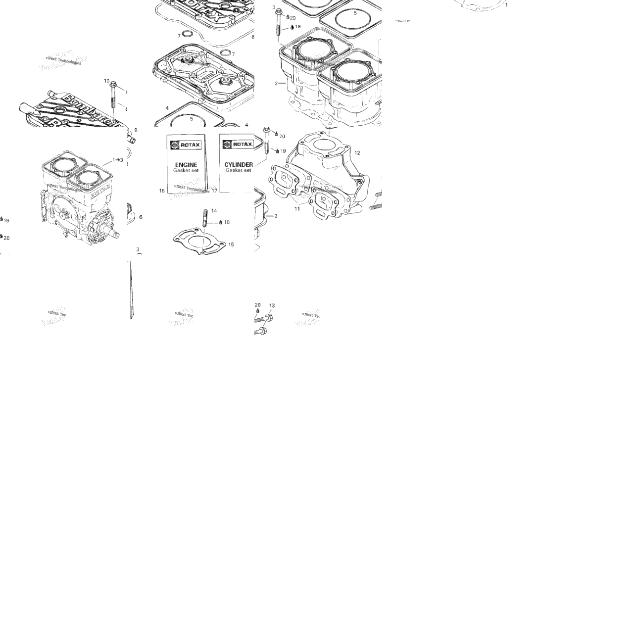 Cylinder, Exhaust Manifold