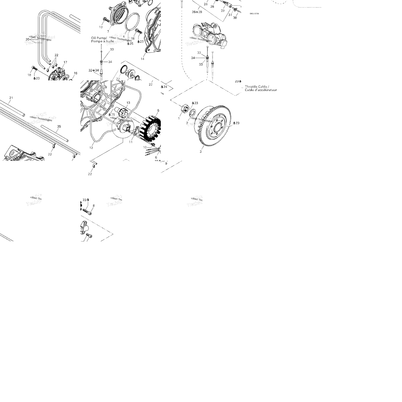 Magneto, Oil Pump