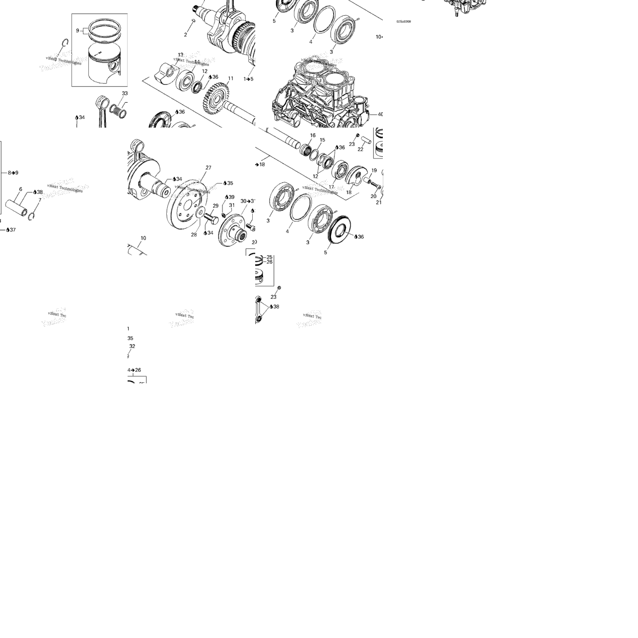 Crankshaft And Pistons