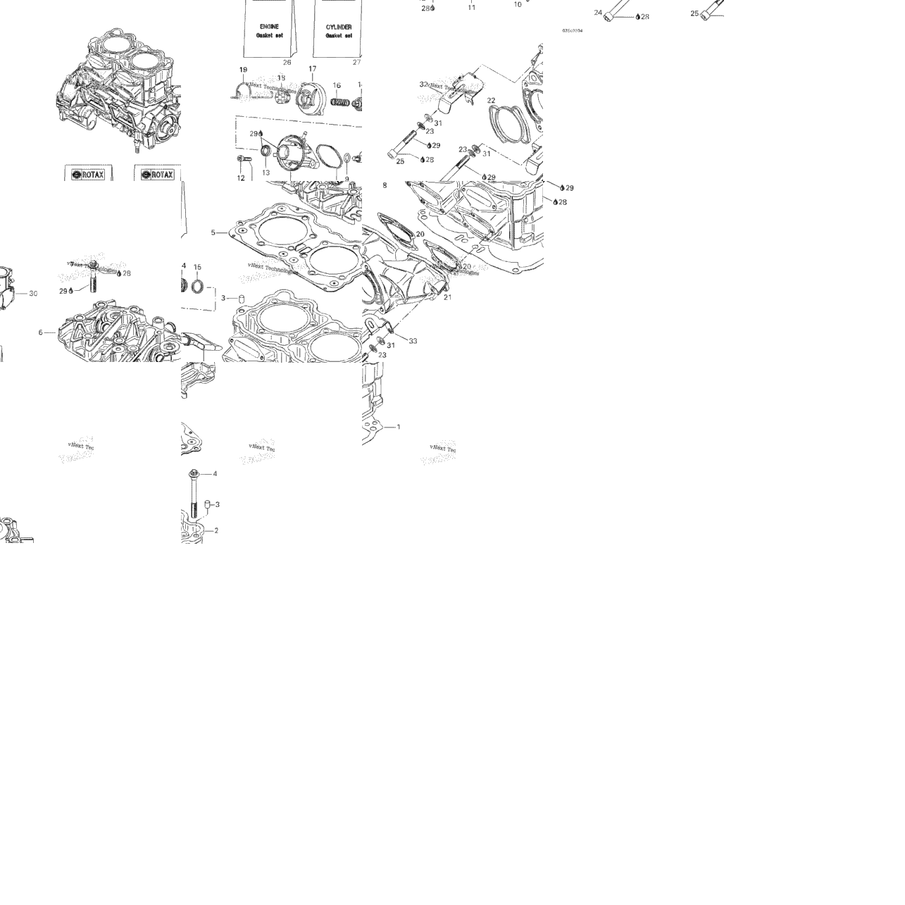 Cylinder, Exhaust Manifold