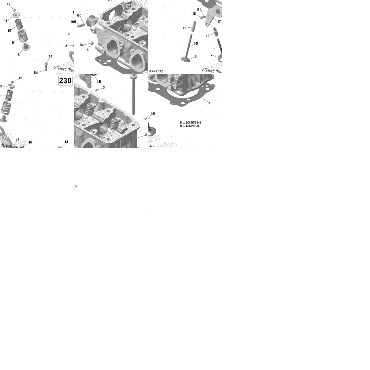 Cylinder Head - 230
