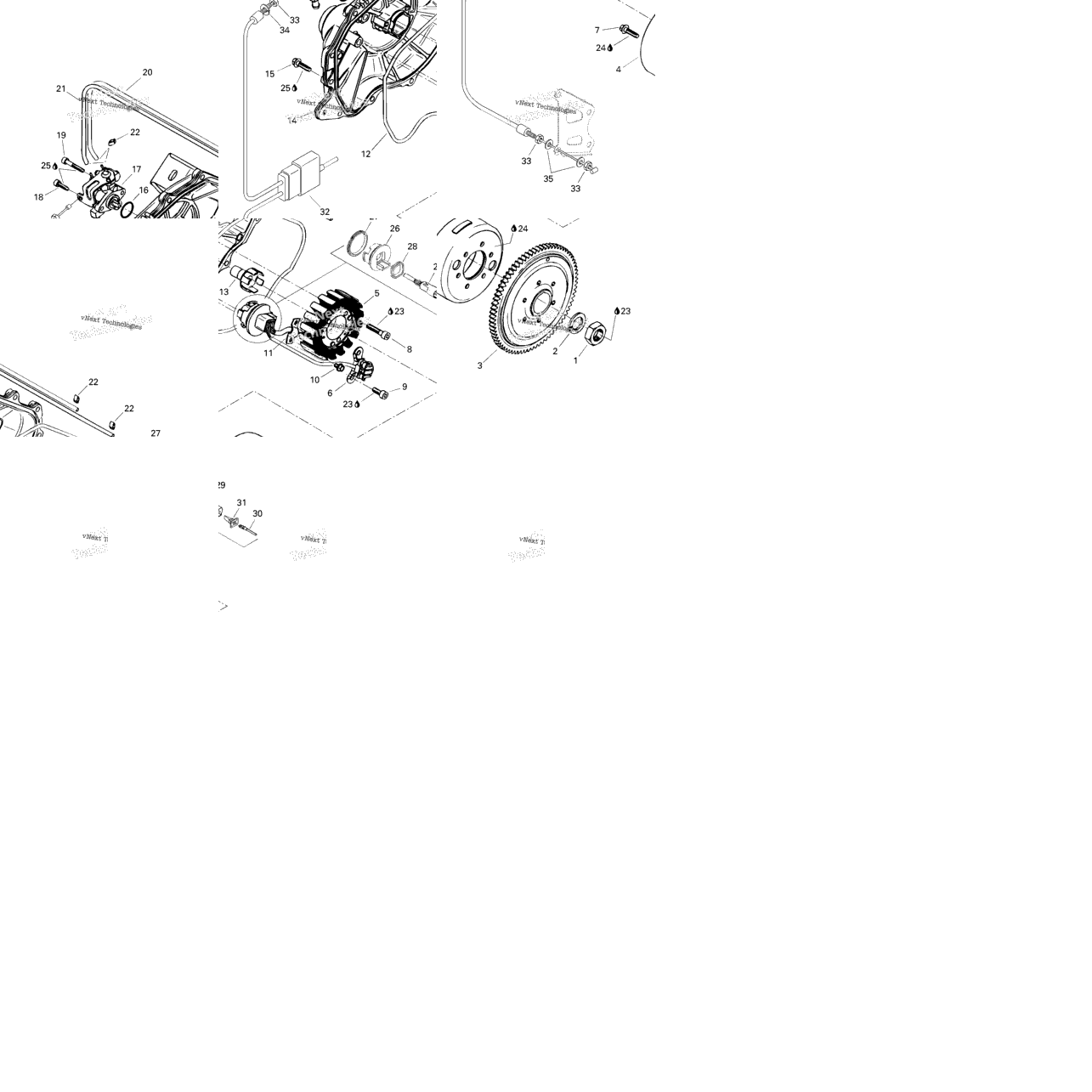Magneto, Oil Pump