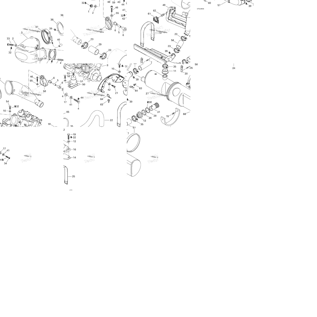 Engine Support And Muffler