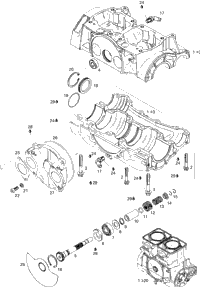 Crankcase And Rotary Valve