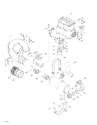 Engine Support And Muffler
