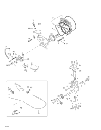 Oil Injection System, Oil Pump, Rotary Valve