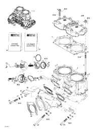 Cylinder, Exhaust Manifold