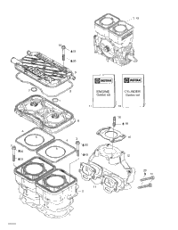 Cylinder, Exhaust Manifold