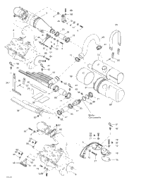 Engine Support And Muffler