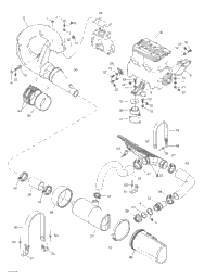 Engine Support And Muffler