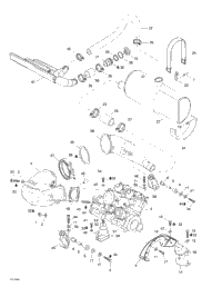 Engine Support And Muffler