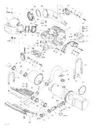 Engine Support And Muffler