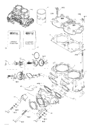 Cylinder, Exhaust Manifold