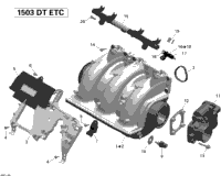 Air Intake Manifold And Throttle Body