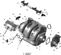 Air Intake Manifold And Throttle Body